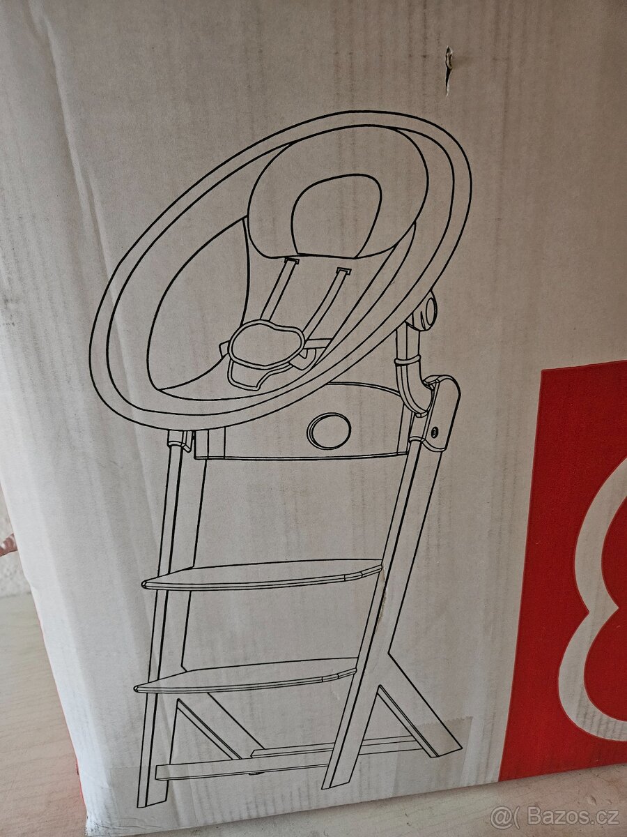 Dětská jídelní židlička s lehátkem - 4