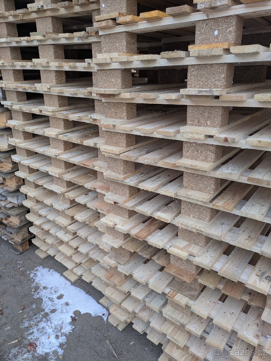 Dřevěné palety CP1 - 4