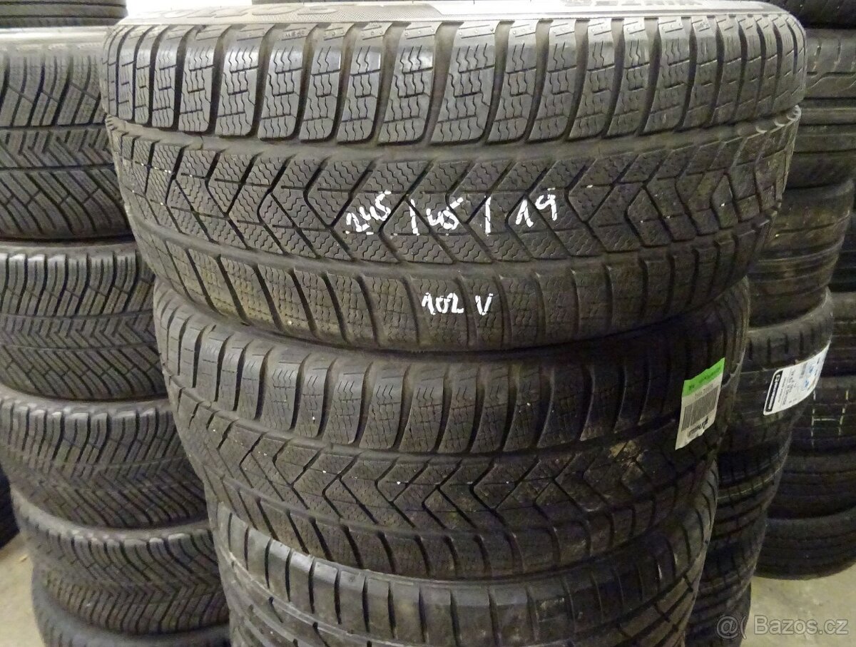 Zimní pneu Pirelli Sotozero 3,245/45/19, 2 ks, 7 mm - 4