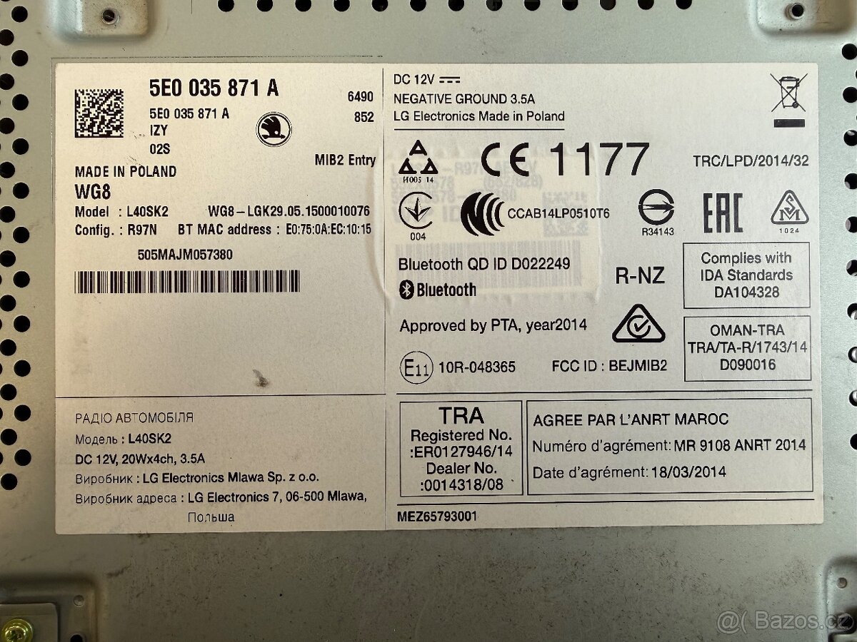 Rádio Swing Octavia 3 - 4