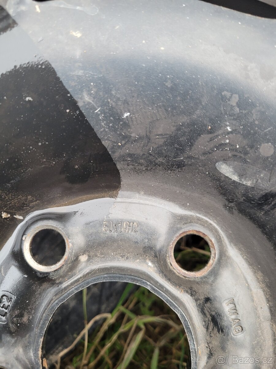 Plechové disky 5x100/R14 - 4
