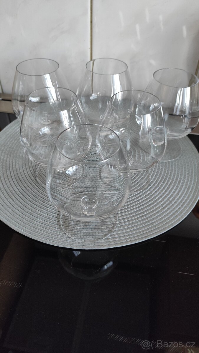 Skleničky na koňak 6 ks - 4