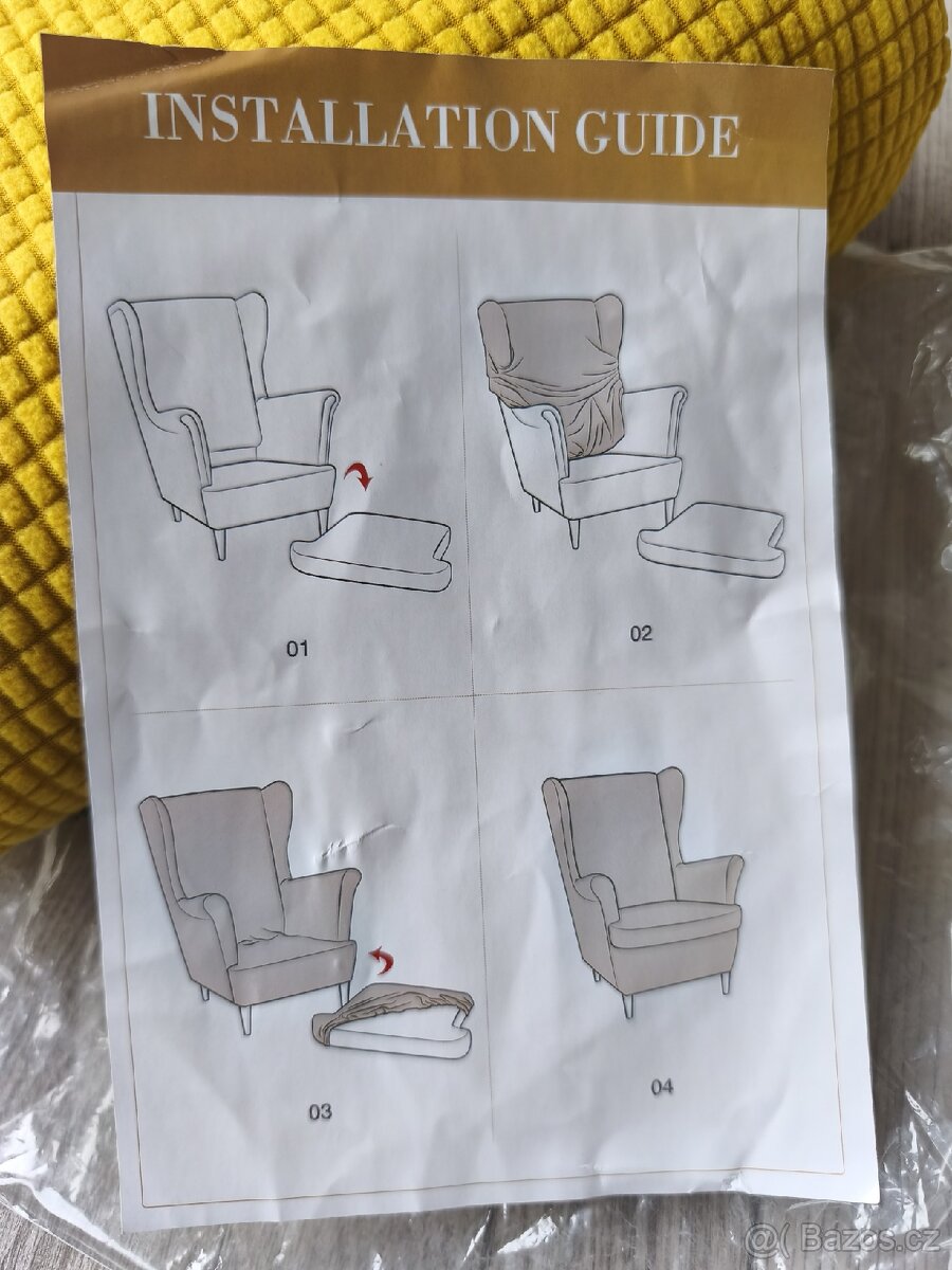 Nový potah na křeslo - 4