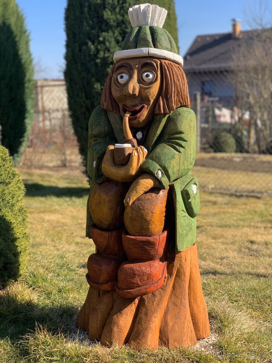 Dřevěná socha - 4