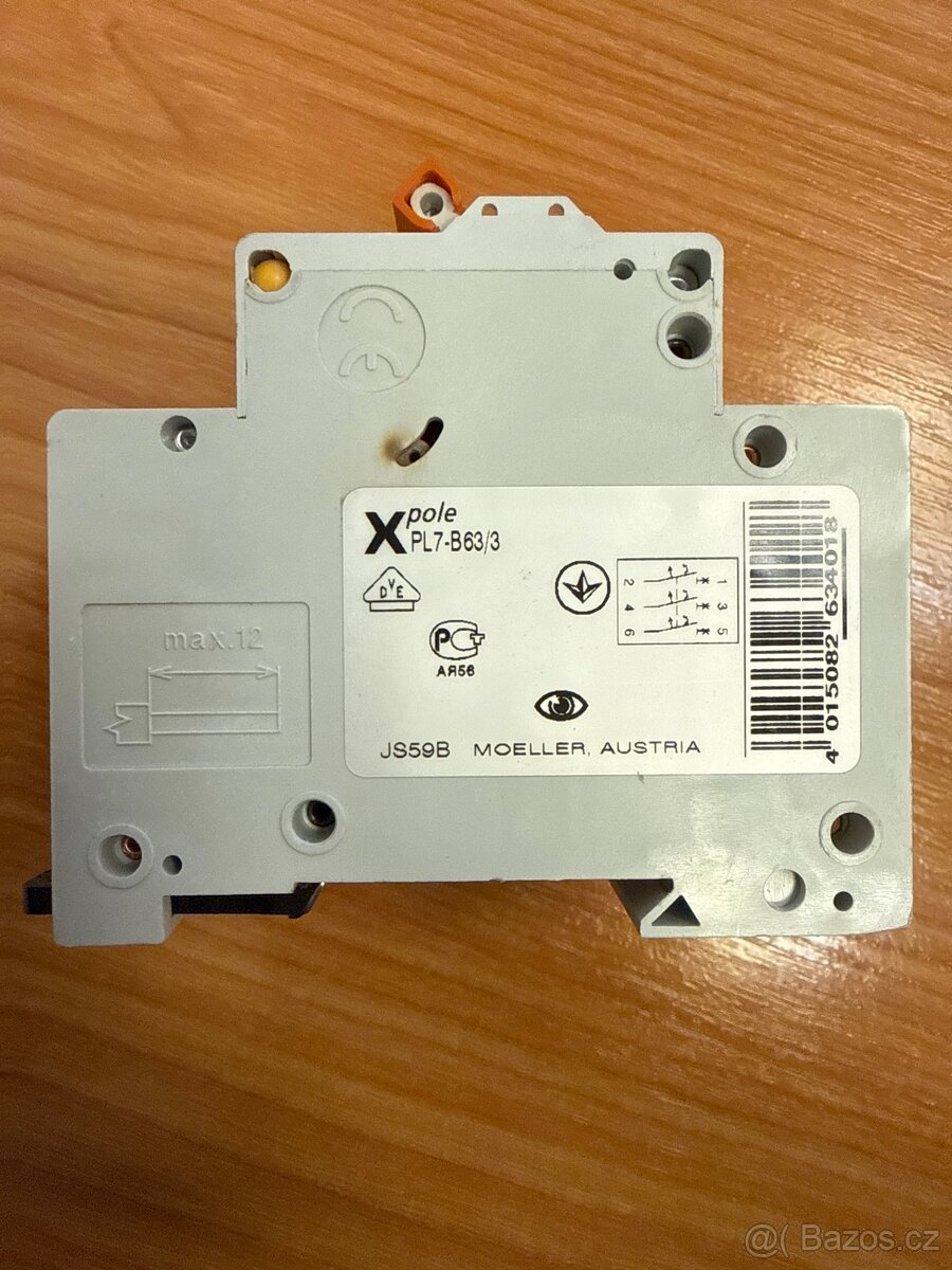 Jistič EATON PL7-B63/3 63A 263401 - 4