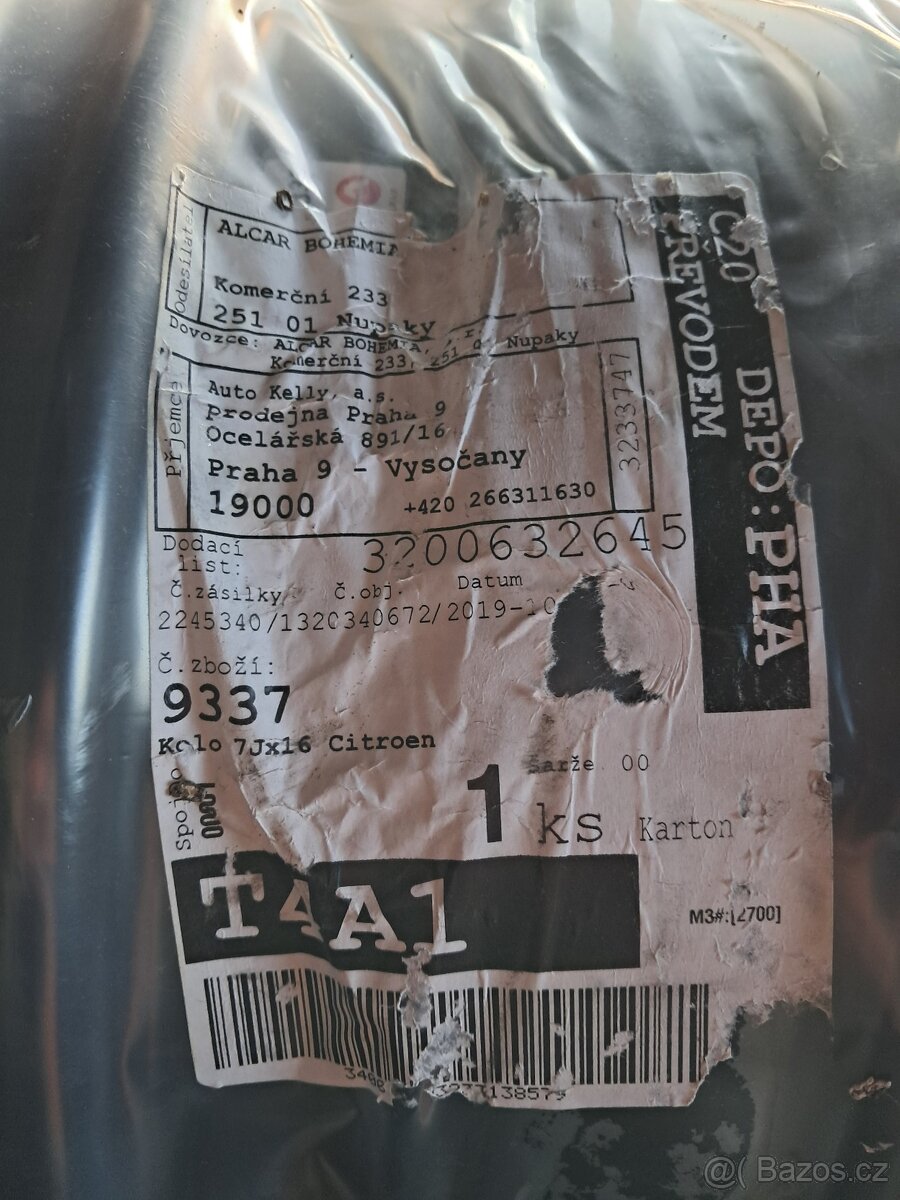 Disk kola Citroen C4 7x16 4/108/65 ET 32 - 4