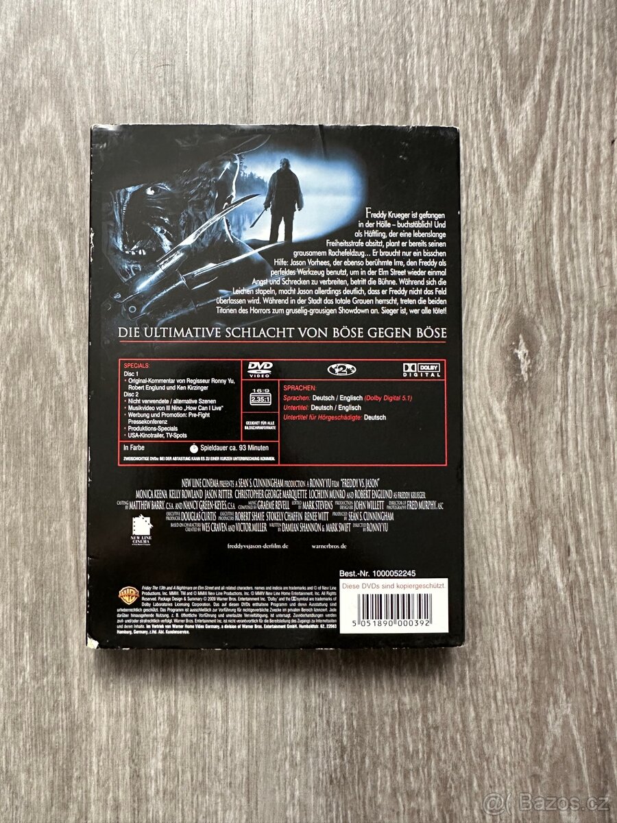 DVD Prémiová edice Freddy vs. Jason (2-disc set) - 4