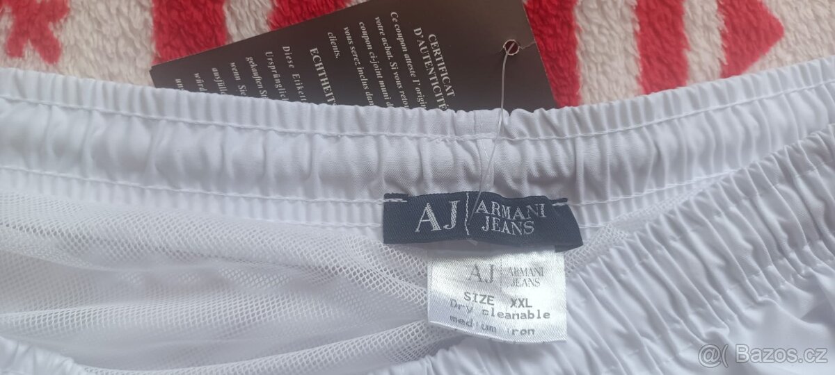 Kraťasy Armani bílé XXL - 4