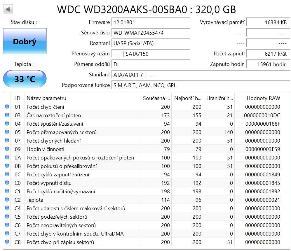 HDD 3.5 320GB WD Western Digital - 4