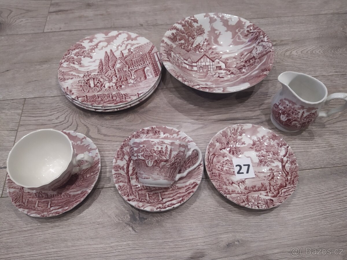 Anglický porcelán č.1 jednotlivé ceny v popise - 4