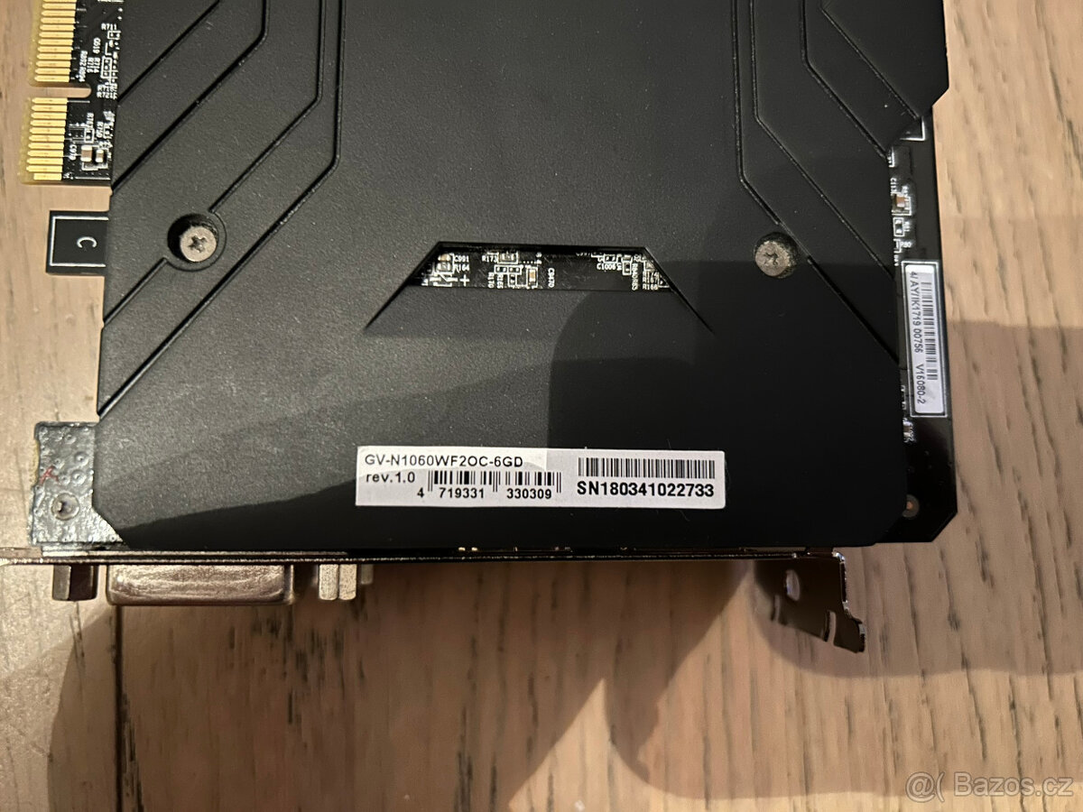 Gigabyte GeForce GTX 1060 6GB - jako nová - 4