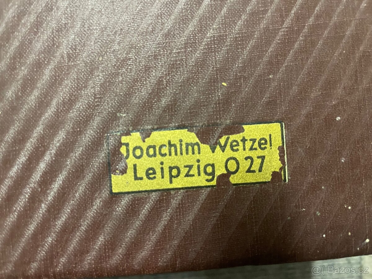 Joachim Wetzel Leipzig 027 – vintage lampový mikrofon - 4