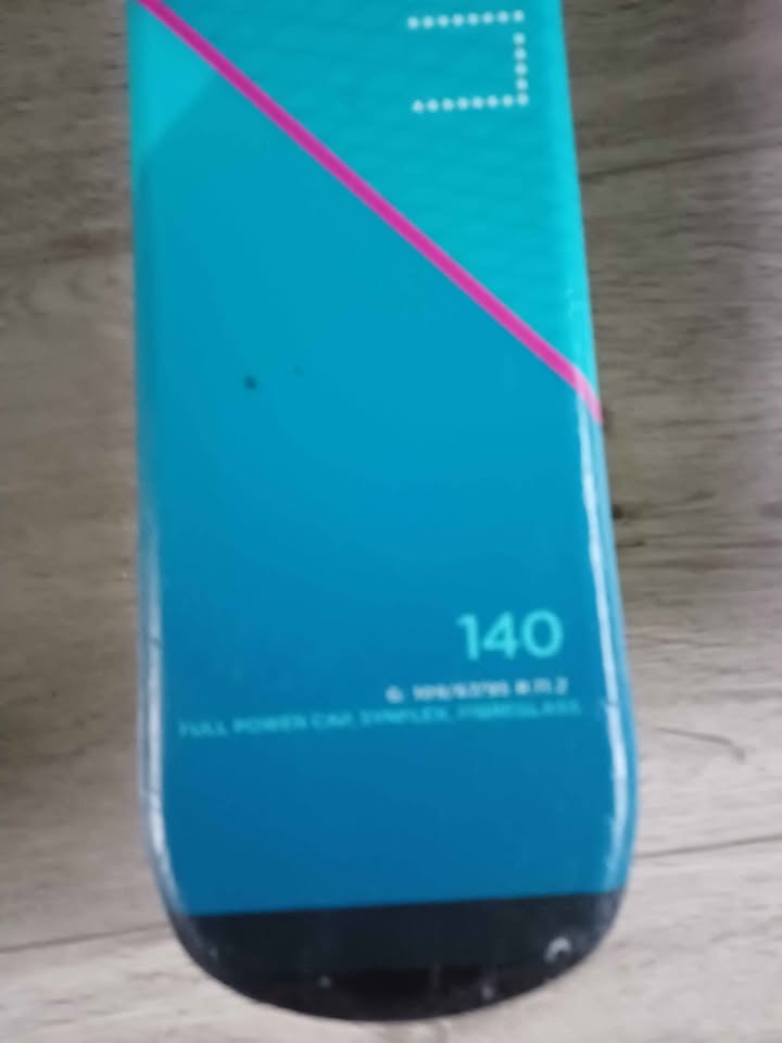 Sjezdové lyže Elan vel 140 cm + lyžáky vel 39 - 4