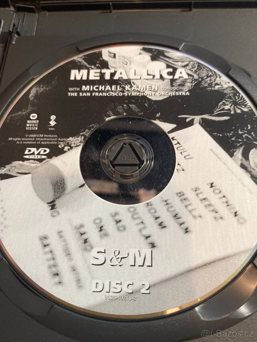 2DVD SET: METALLICA - Symphony and Metallica 2000, DVD BOX - 4