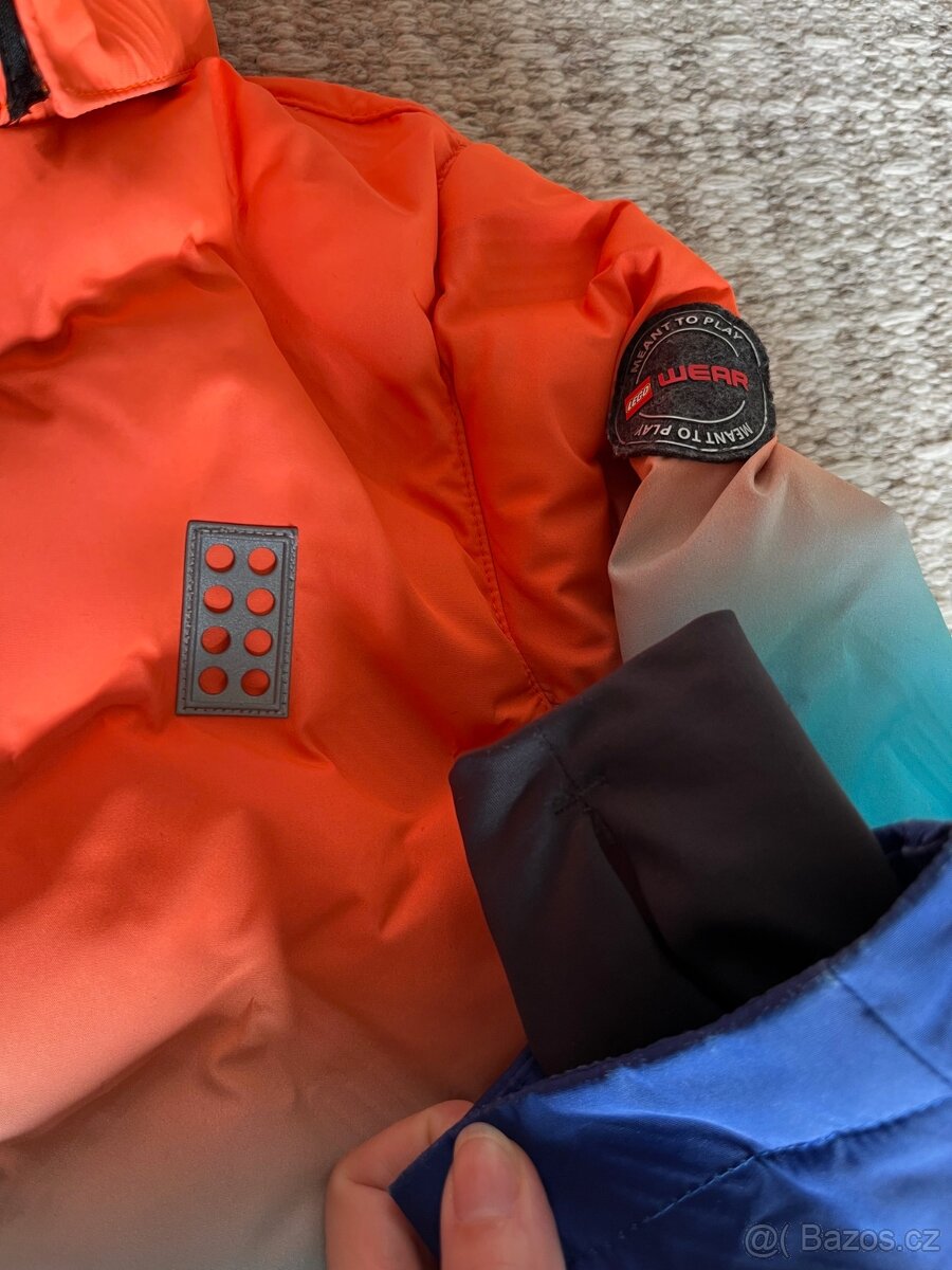 Zimní bunda LEGO wear, oteplováky, vel. 116/122 - 4