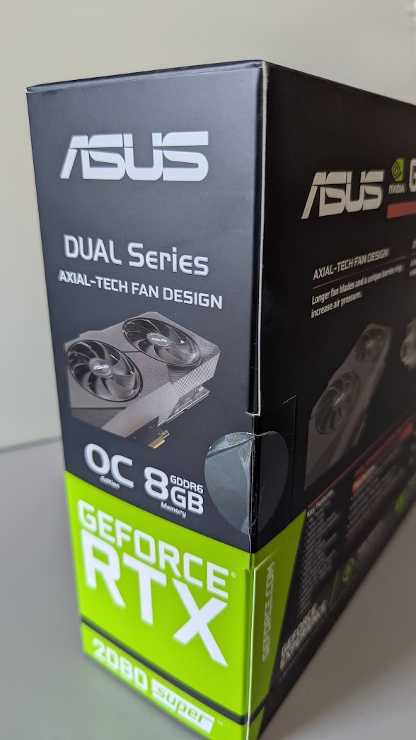 ASUS Dual OC 8GB GeForce RTX 2080 Super ## NOVÁ, ZÁRUKA 2R - 4
