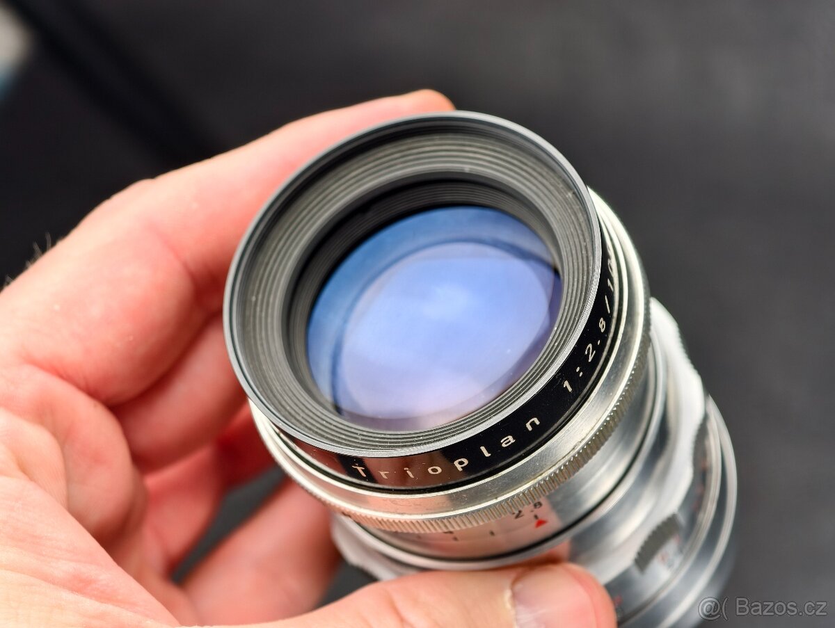 Meyer Optik Trioplan 100mm f2,8 red V M42 - 4
