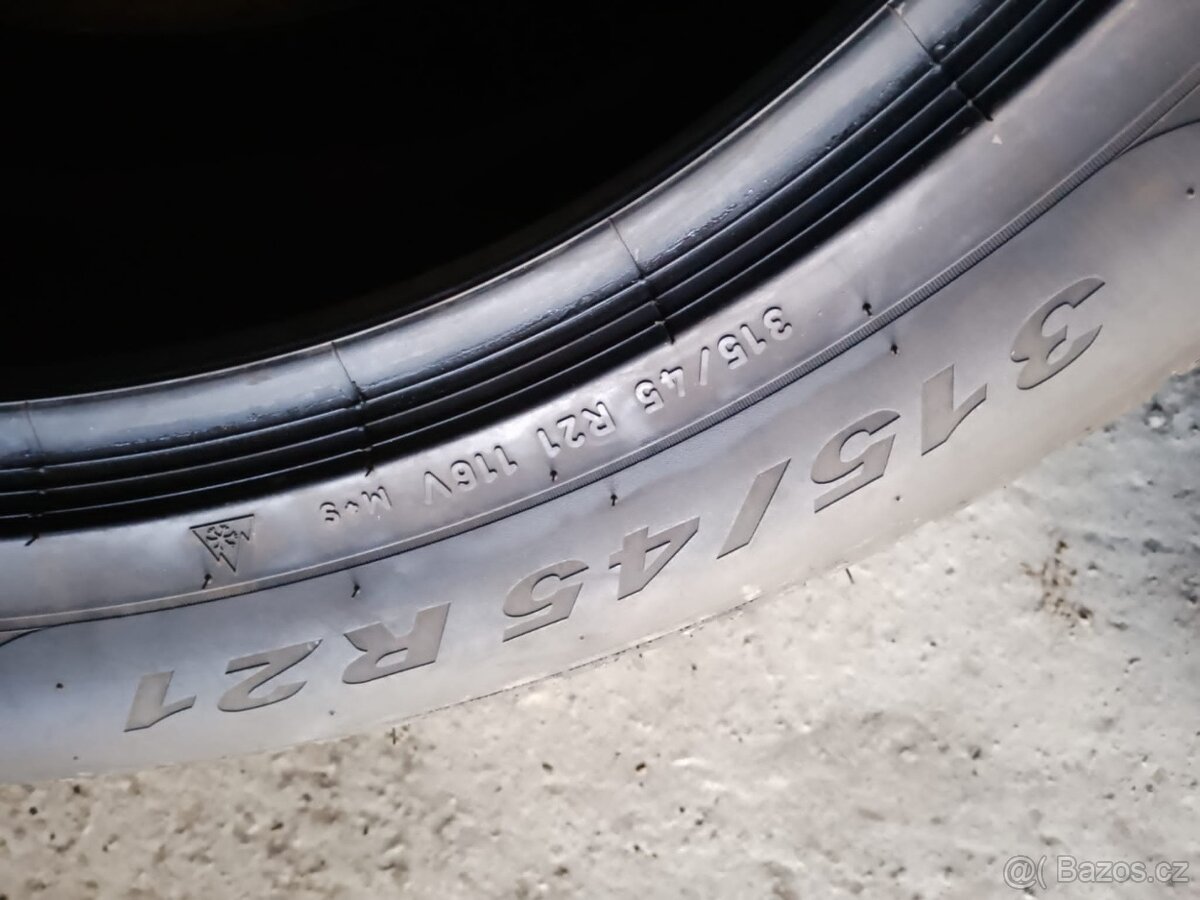 315/45/21 116v Pirelli - zimní pneu 2ks - 4