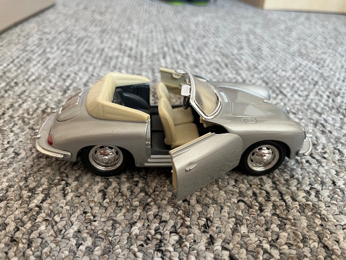Autíčko Porsche 356B 1:24 - Welly - 4
