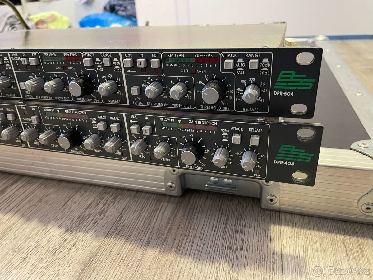 BSS DPR-404 Quad Comp, DPR-504 Quad Gate – Studiová klasika - 4