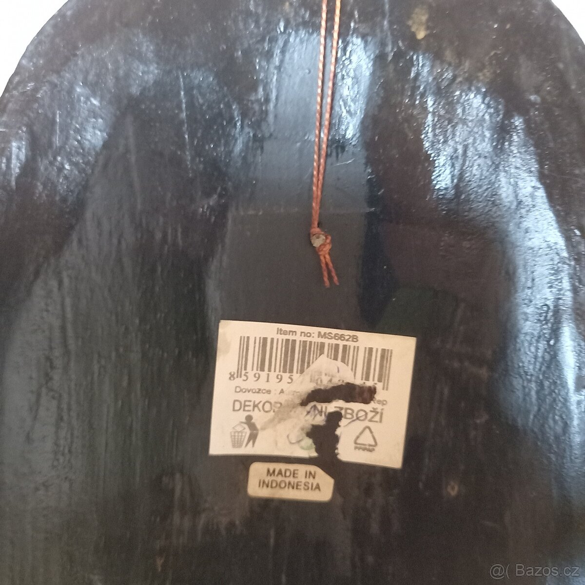 Dřevěná maska z Indonésie - 4