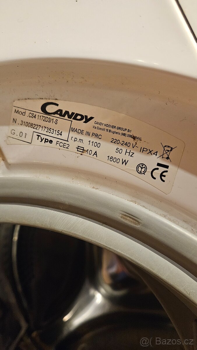 Pračka Candy Slim 7kg za odvoz - 4