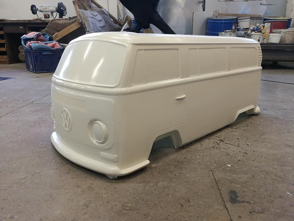 VW T2 T2A bus, forma pro výrobu autíčka - 4