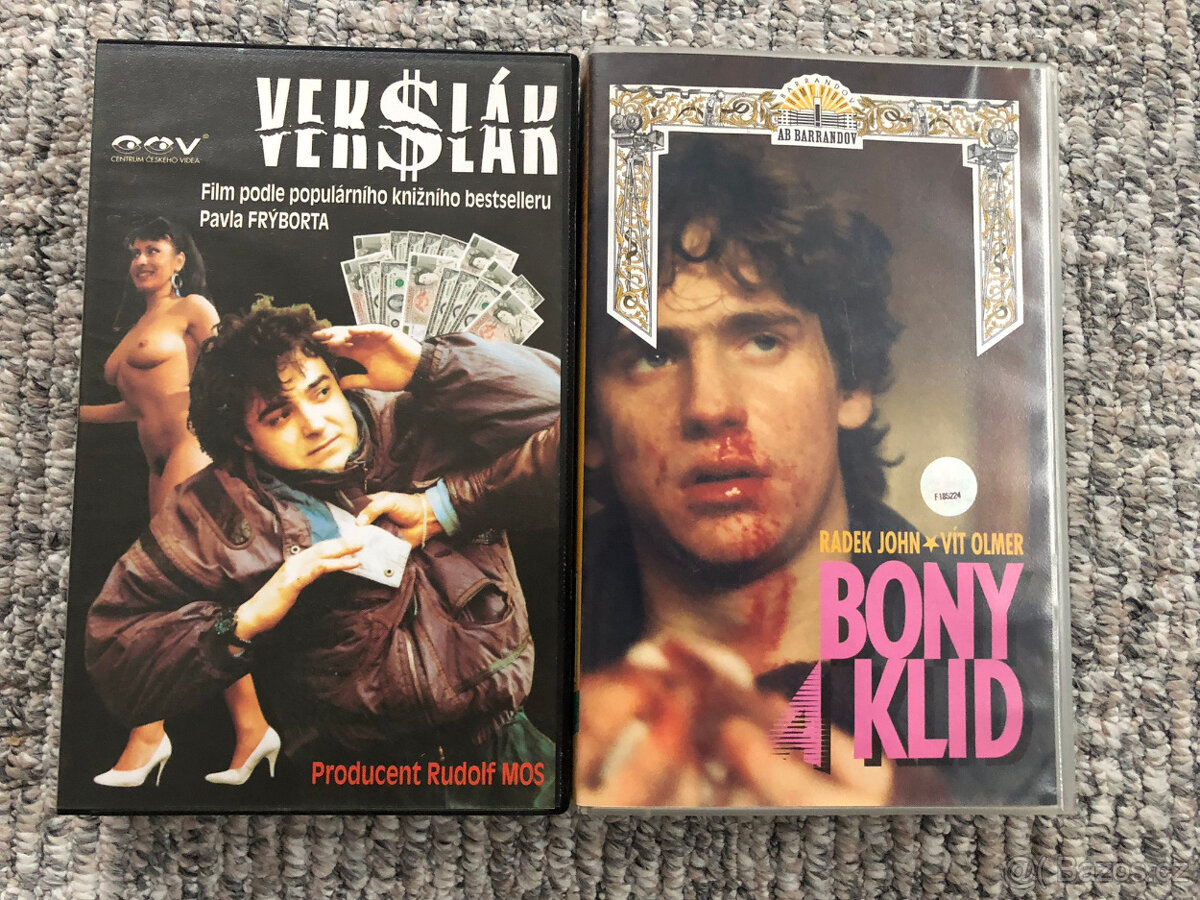 Originál VHS videokazety - 4