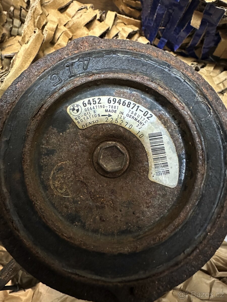 BMW E60 kompresor klimatizace - 4