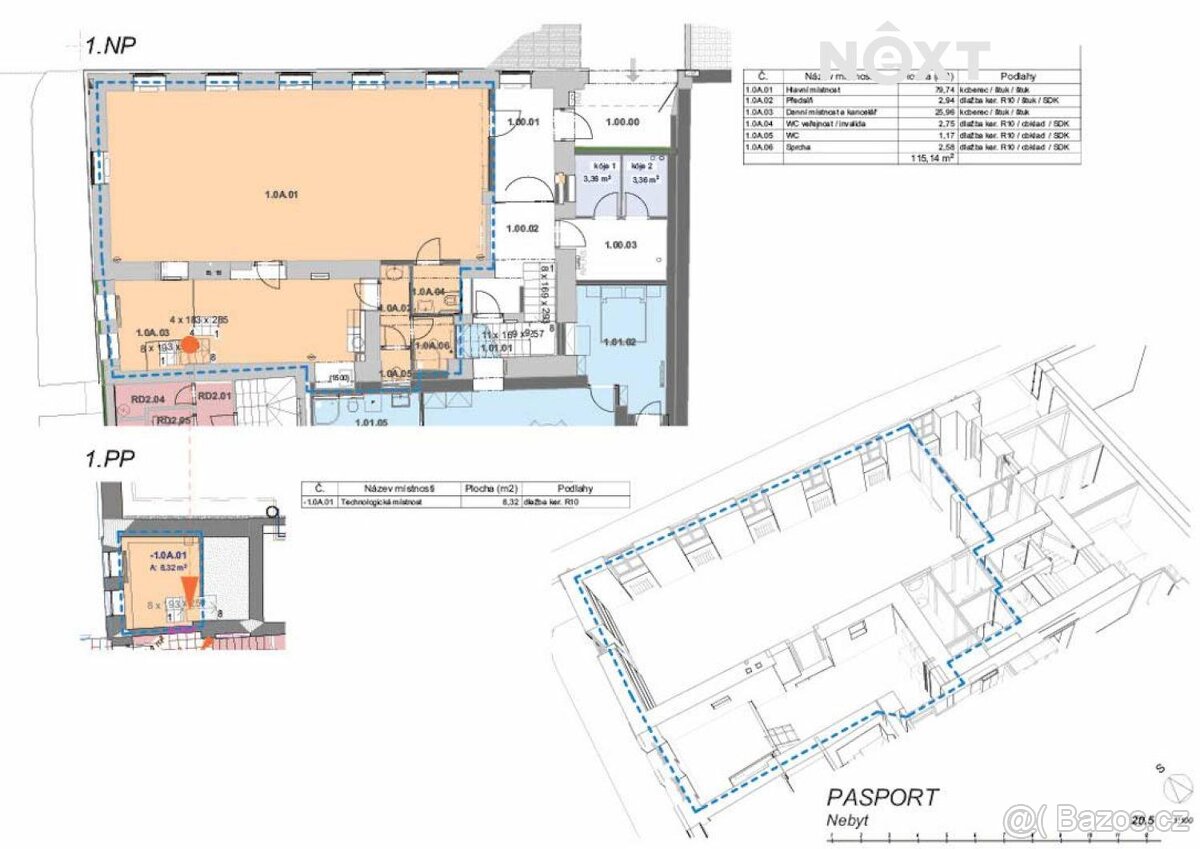 Pronájem komerční Kanceláře, 123㎡ - 4