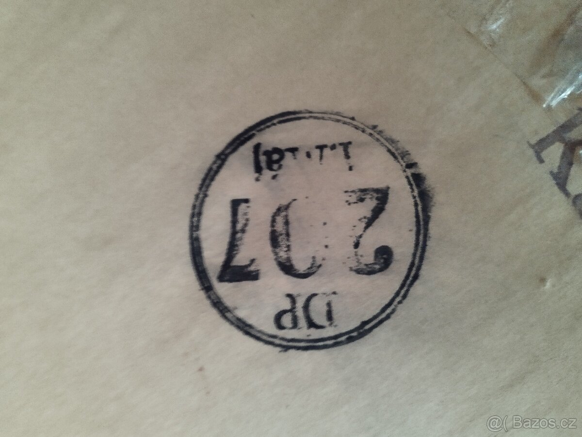 Retro obraz po babičce 60.leta-malba na plátně - 4