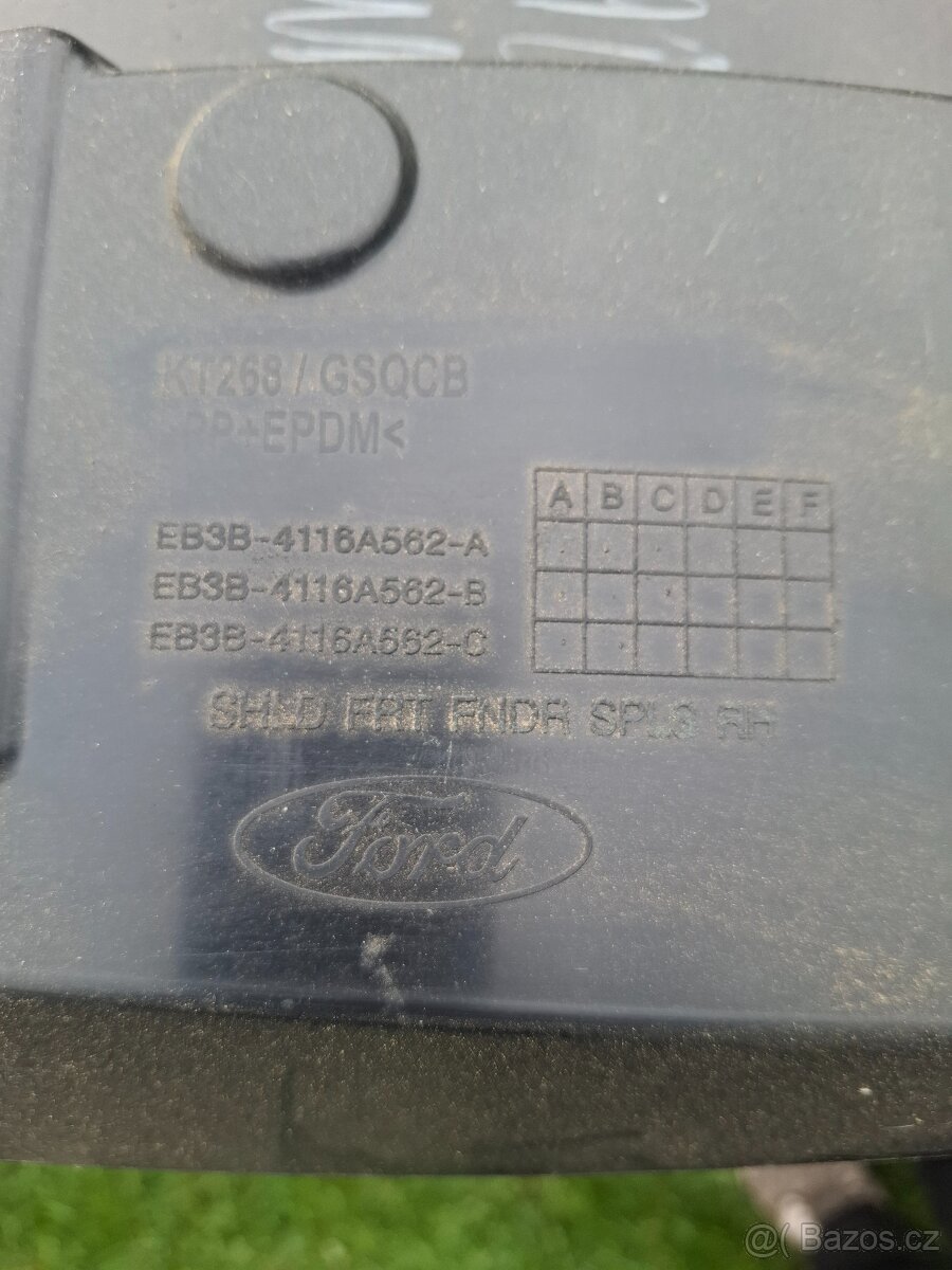 Ford Ranger p.p plastové nadkoli podbéh - 4