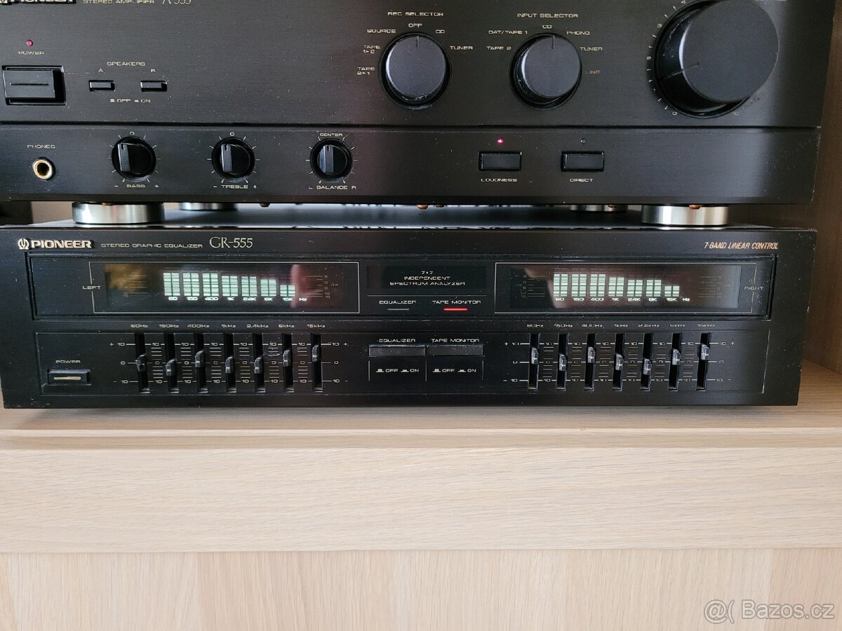 PIONEER GR-555 / grafický ekvalizér - 4
