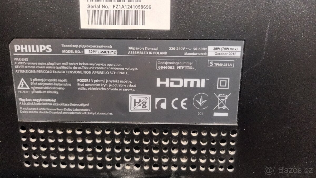 Philips 32PFL3507H/12 - 4