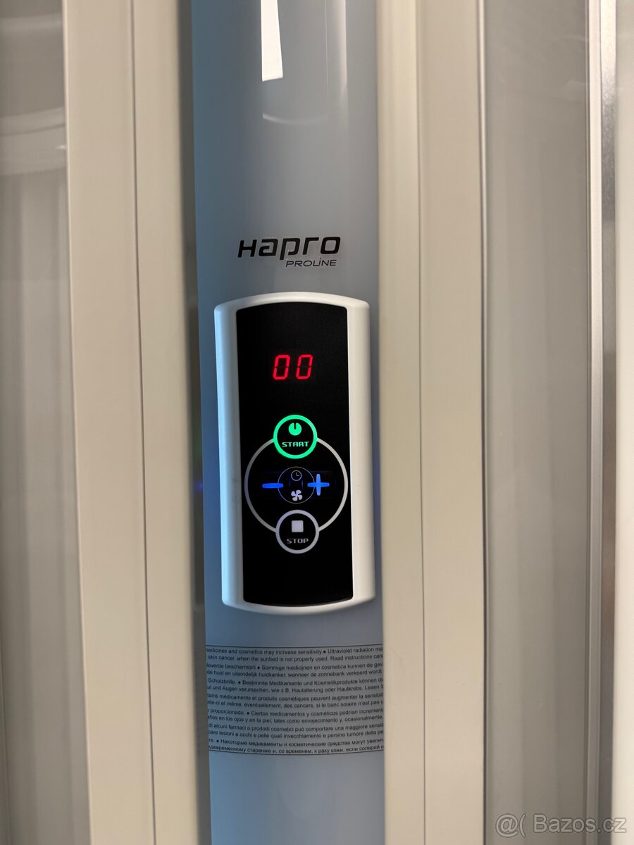 Solárium HAPRO Proline 28 V Pearl White - 4
