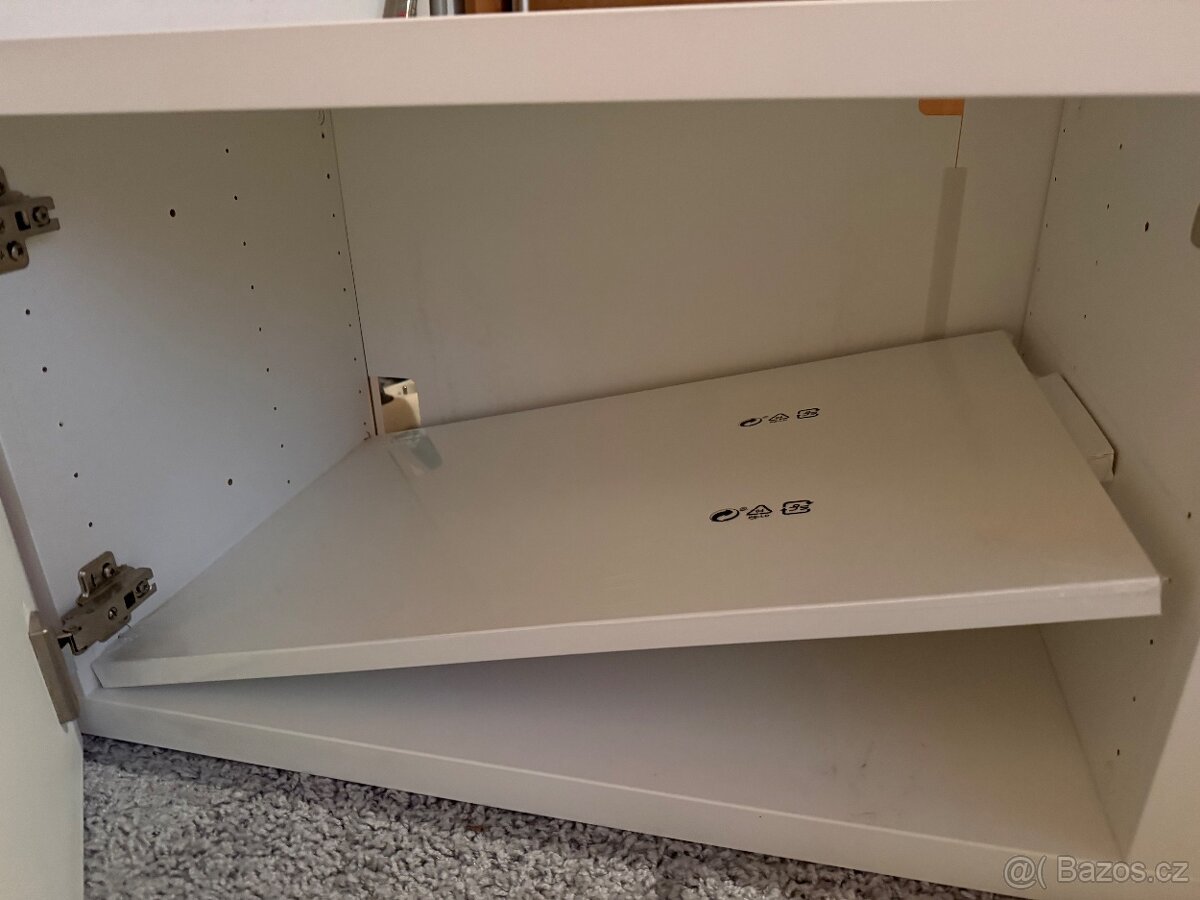 IKEA BESTÅ – bílý TV - 4