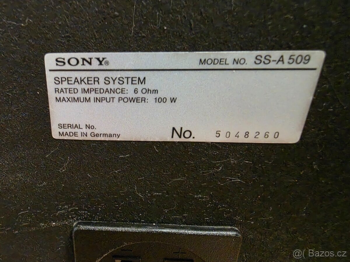 Sony SS-A509 - 4