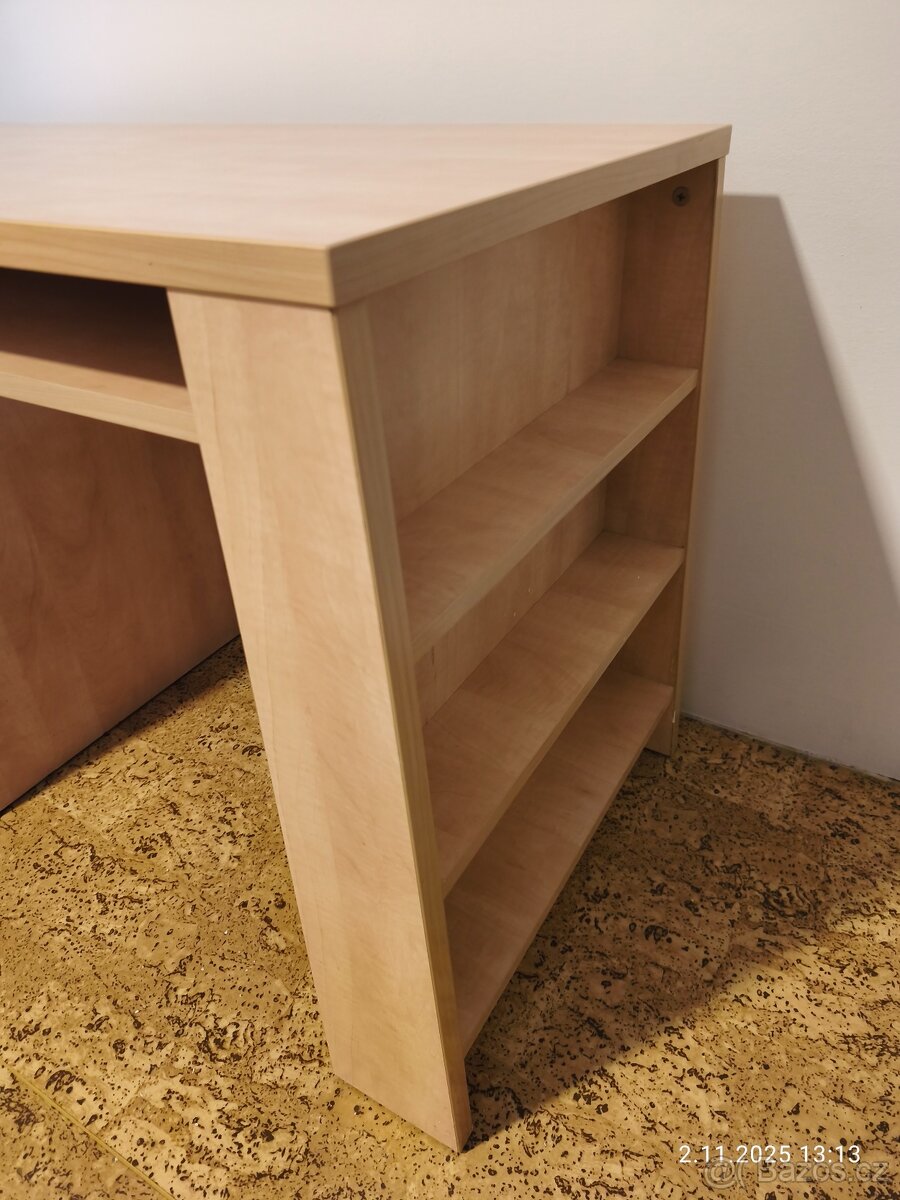 Psací stůl + policový regál - 4