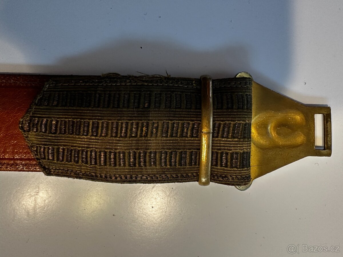 Prodám Československý důstojnický opasek - 4