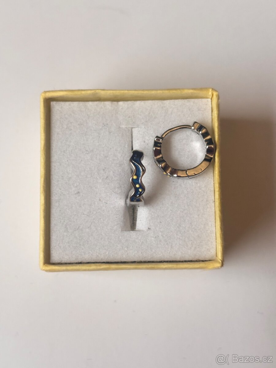Nové stříbrné náušnice punc 925 - 4