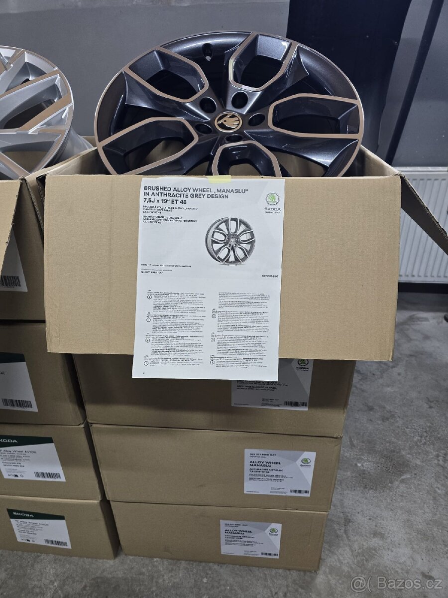 Nové ALU kola Škoda Octavia 4 MANASLU r19 - 4