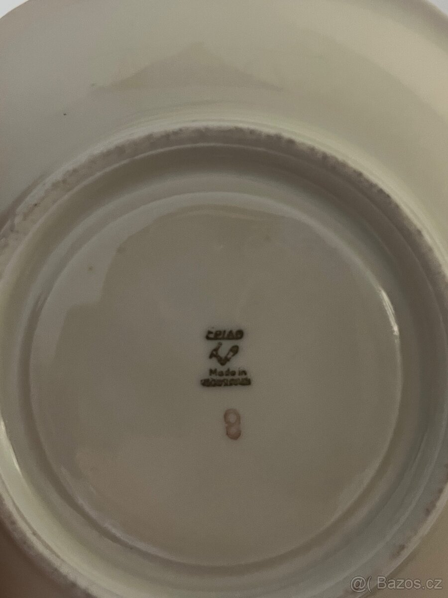 Porcelánový čajový servis - 4