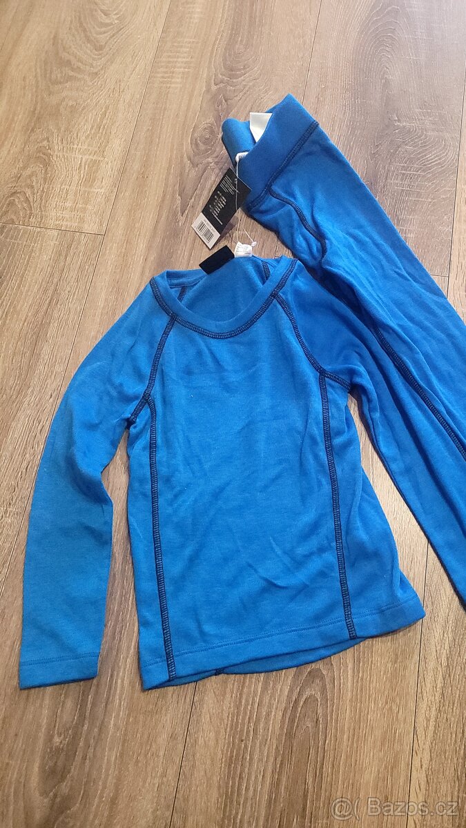 Termo prádlo komplet modrý 110/116 - 4