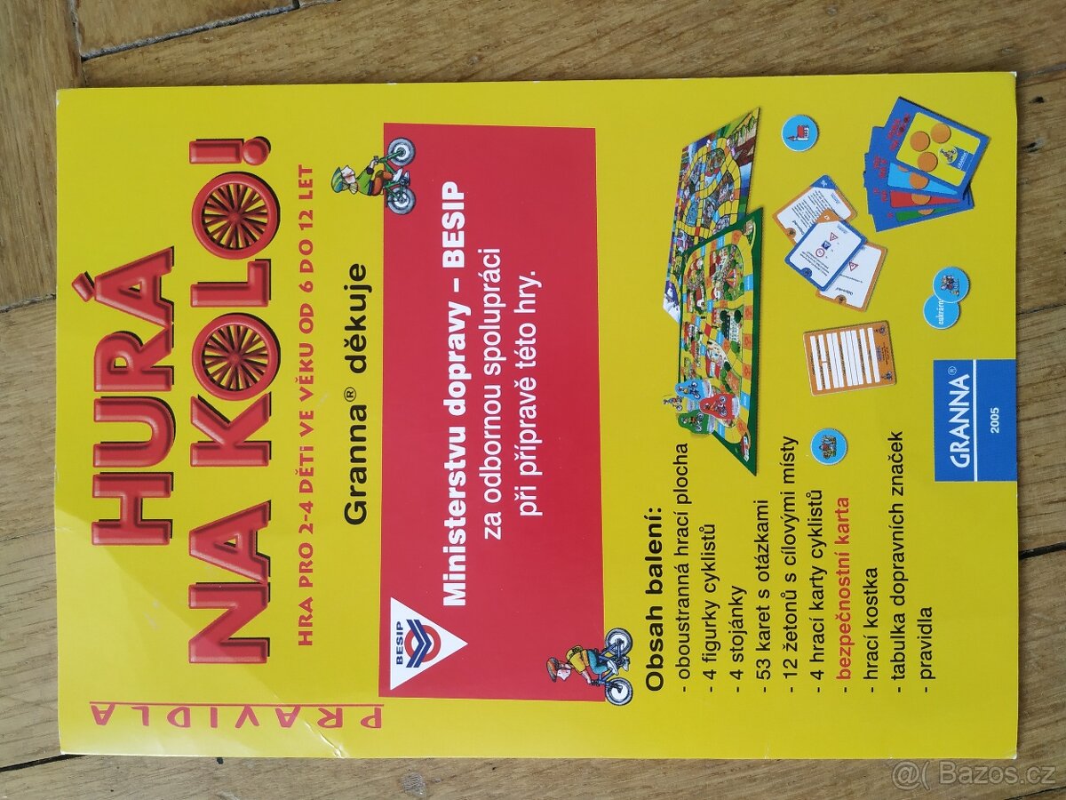 Stolní hra Hurá na kolo - 4