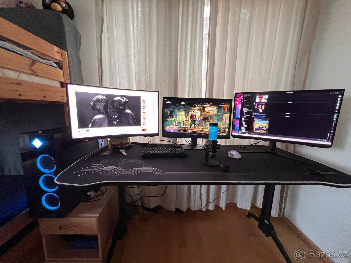 Pémiový herní / prcovní setup – TOP stav - 4