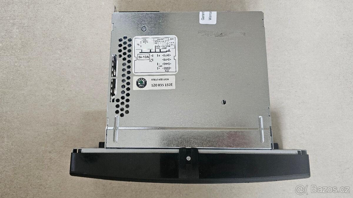 ŠKODA YETI - originál autorádio BLUES - 4