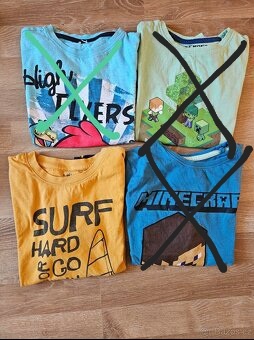 Tričko krátký rukáv 122/128 - 4