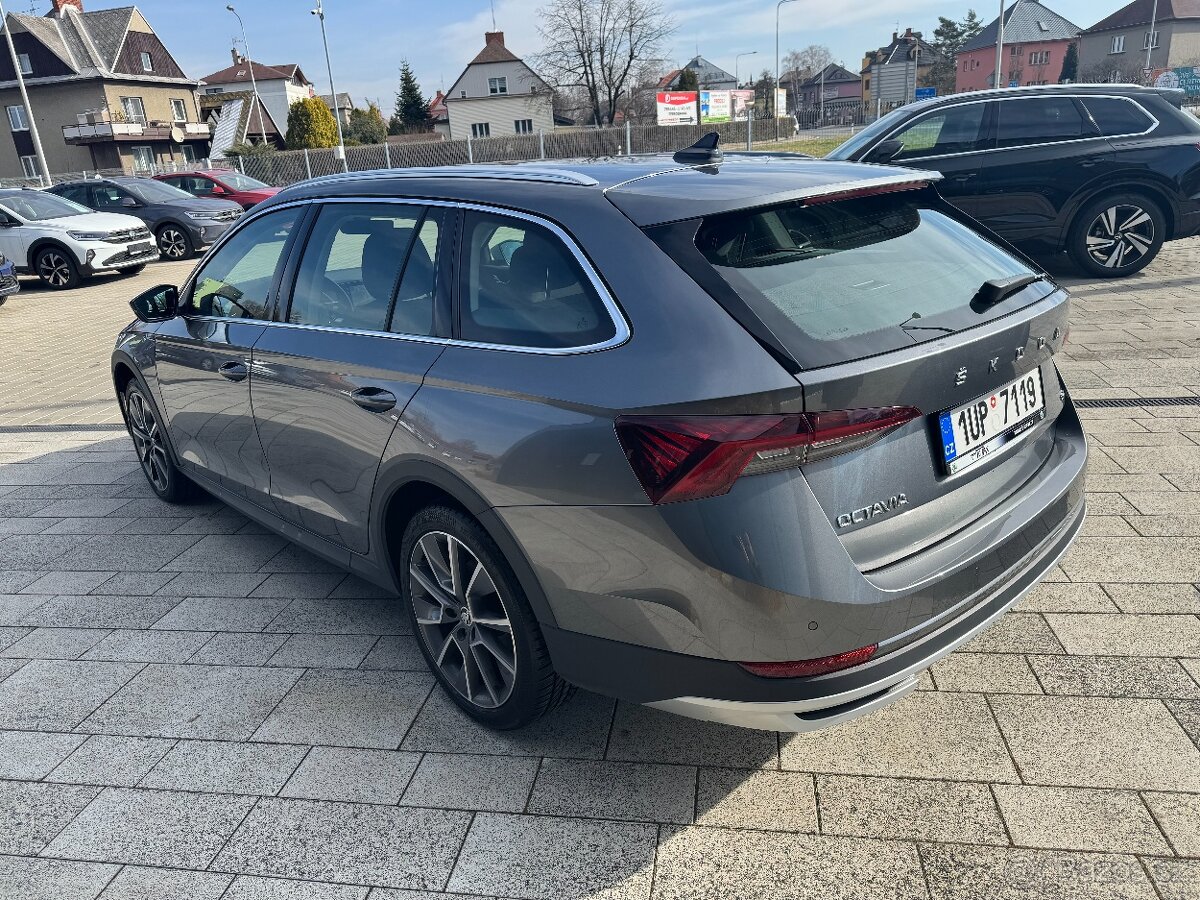 Škoda Octavia IV Scout 2,0TDI 110kW DSG 4x4 VYHŘ.SKLO NAVI