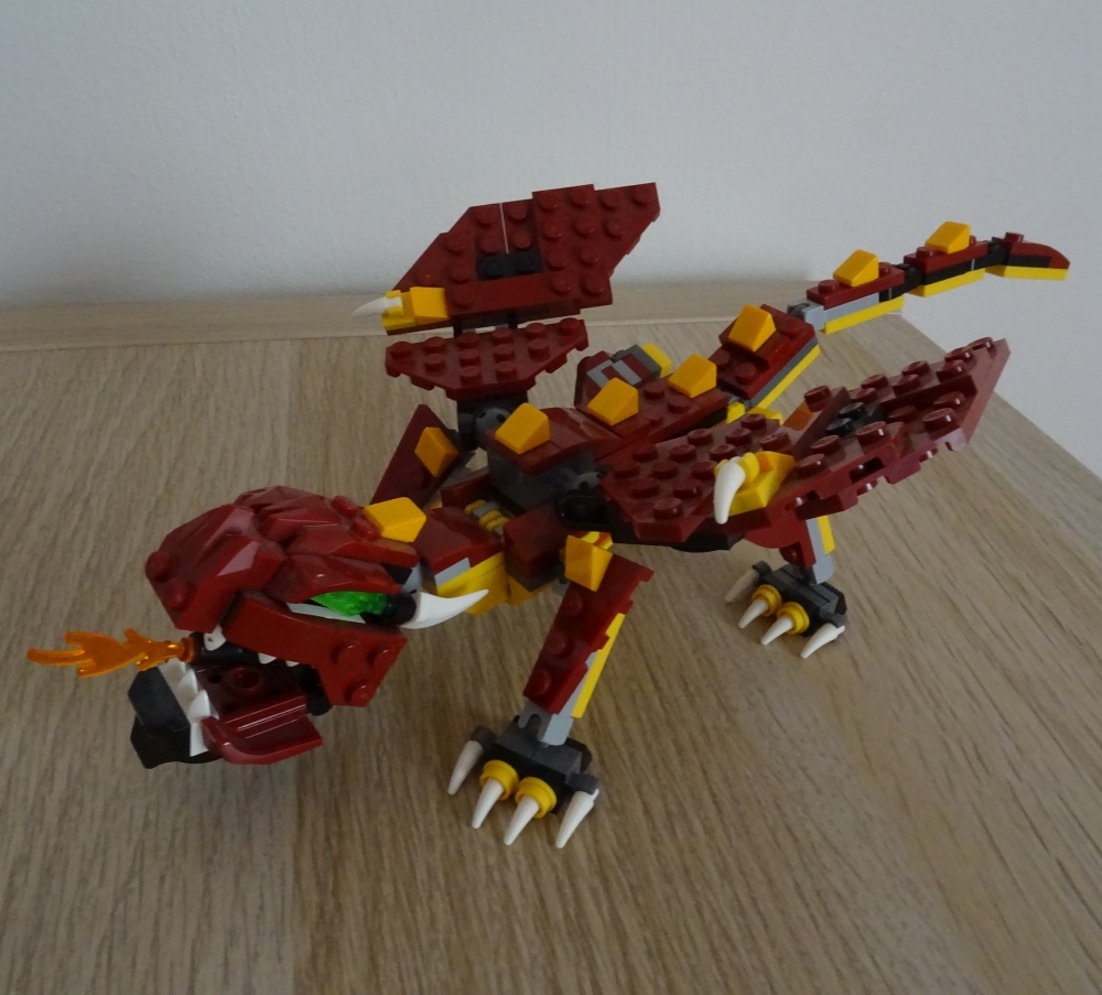 LEGO Středověký drak Creator 3v1 31073 - 4
