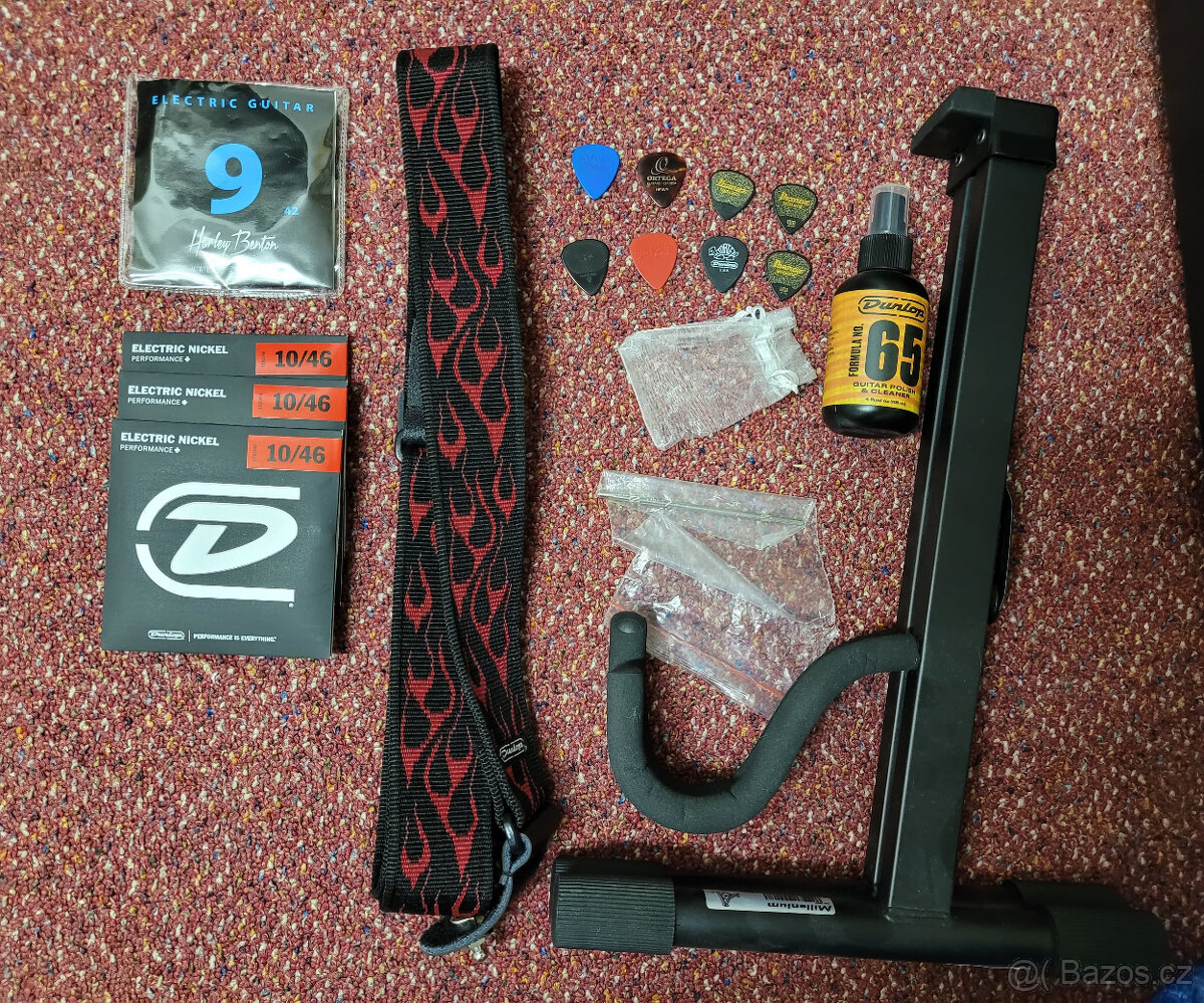 Kytara Harley Benton Fusion-T s kompletním vybavením, nová - 4